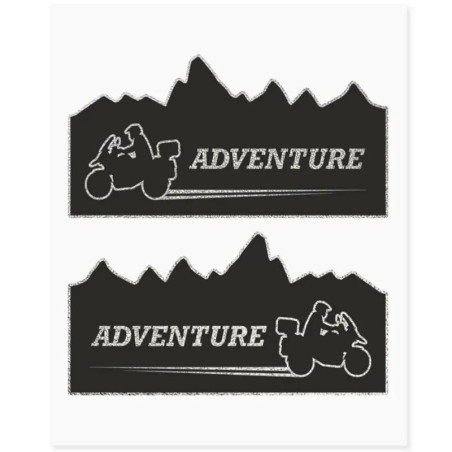 Set adesivi serie Adventure Stickers - Mountain Set adesivi serie Adventure Stickers - Mountain