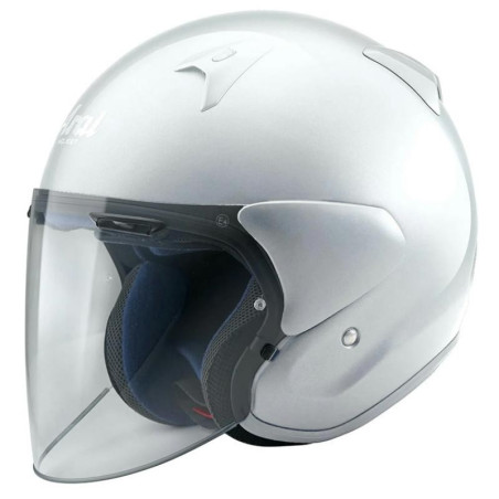 Casco Arai SZ-V monocolore bianco lucido Casco Arai SZ-V monocolore bianco lucido
