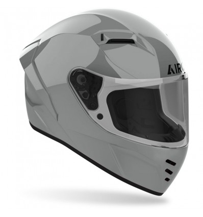 Casco integrale Airoh Connor monocolore grigio lucido Casco integrale Airoh Connor monocolore grigio lucido