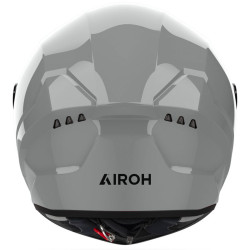 Casco integrale Airoh Connor monocolore grigio lucido Casco integrale Airoh Connor monocolore grigio lucido