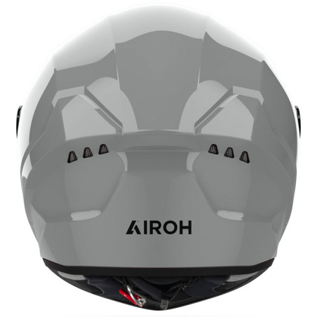 Casco integrale Airoh Connor monocolore grigio lucido Casco integrale Airoh Connor monocolore grigio lucido