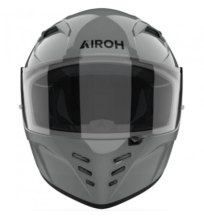 Casco integrale Airoh Connor monocolore grigio lucido Casco integrale Airoh Connor monocolore grigio lucido