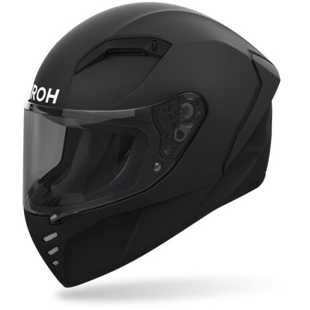 Casco integrale Airoh Connor monocolore nero opaco Casco integrale Airoh Connor monocolore nero opaco