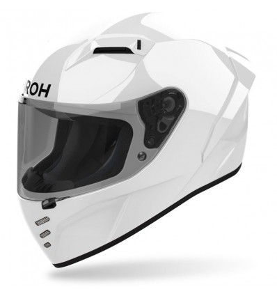 Casco integrale Airoh Connor monocolore bianco lucido