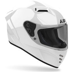Casco integrale Airoh Connor monocolore bianco lucido Casco integrale Airoh Connor monocolore bianco lucido