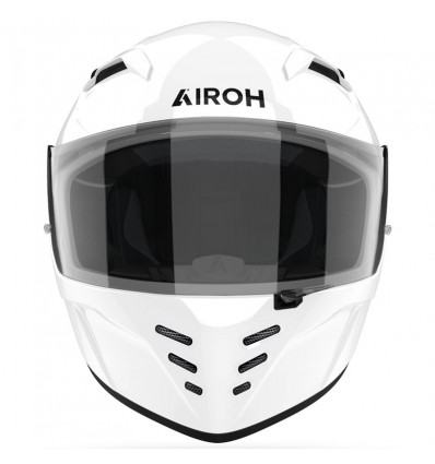 Casco integrale Airoh Connor monocolore bianco lucido Casco integrale Airoh Connor monocolore bianco lucido