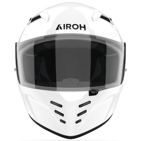 Casco integrale Airoh Connor monocolore bianco lucido Casco integrale Airoh Connor monocolore bianco lucido