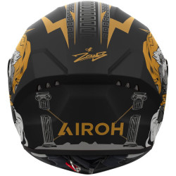 Casco integrale Airoh Connor Zeus nero e oro opaco Casco integrale Airoh Connor Zeus nero e oro opaco