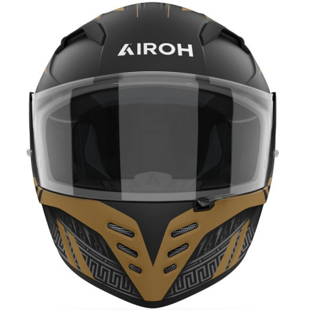 Casco integrale Airoh Connor Zeus nero e oro opaco Casco integrale Airoh Connor Zeus nero e oro opaco