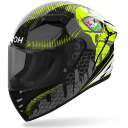 Casco integrale Airoh Connor Gamer nero e giallo Casco integrale Airoh Connor Gamer nero e giallo