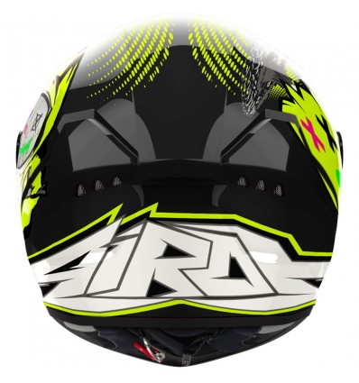 Casco integrale Airoh Connor Gamer nero e giallo Casco integrale Airoh Connor Gamer nero e giallo