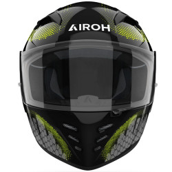 Casco integrale Airoh Connor Gamer nero e giallo Casco integrale Airoh Connor Gamer nero e giallo