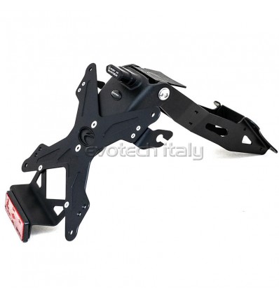 Portatarga regolabile Evotech per Yamaha XSR 900 dal 2022 Portatarga regolabile Evotech per Yamaha XSR 900 dal 2022