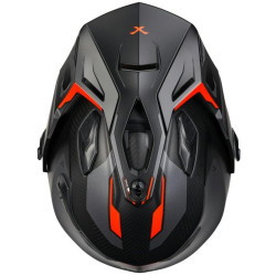 Casco Nexx X.WED 2 Carbon Vaal antracite opaco e rosso