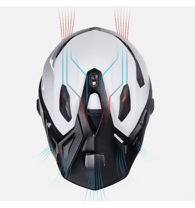 Casco Nexx X.WED 2 Carbon Vaal antracite opaco e rosso