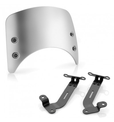 Cupolino in alluminio con attacco Rizoma per Triumph Street Twin Cupolino in alluminio con attacco Rizoma per Triumph Street Twin