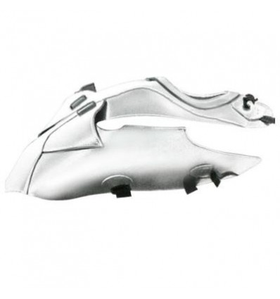 Copriserbatoio Bagster per Honda XL 700 Transalp 08-11 in similpelle bianco