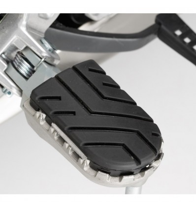 Pedane SW-Motech regolabili touring/offroad con gommino estraibile per Ducati Multistrada V2 e Desert X Pedane SW-Motech regolabili touring/offroad con gommino estraibile per Ducati Multistrada V2 e Desert X
