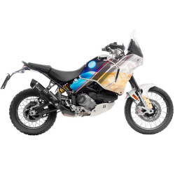 Terminale Leovince LV ONE Evo Black per Ducati Desert X Terminale Leovince LV ONE Evo Black per Ducati Desert X