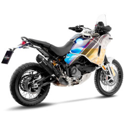Terminale Leovince LV ONE Evo Black per Ducati Desert X Terminale Leovince LV ONE Evo Black per Ducati Desert X