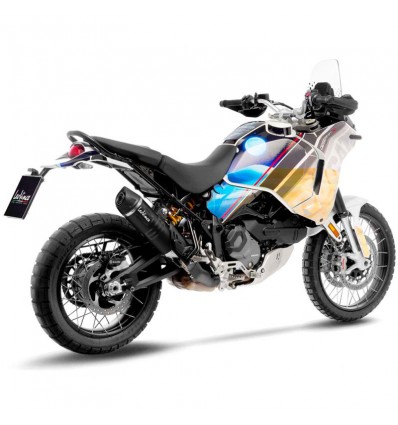 Terminale Leovince LV ONE Evo Black per Ducati Desert X Terminale Leovince LV ONE Evo Black per Ducati Desert X