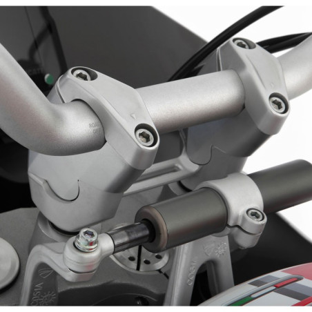 Riser Wunderlich rialzati e arretrati per manubri Ducati Desert X Riser Wunderlich rialzati e arretrati per manubri Ducati Desert X