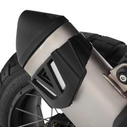 Protezioni Wunderlich per scarico OEM su Ducati Desert X Protezioni Wunderlich per scarico OEM su Ducati Desert X
