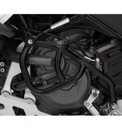 Paramotore sinistro nero Wunderlich per Ducati Desert X