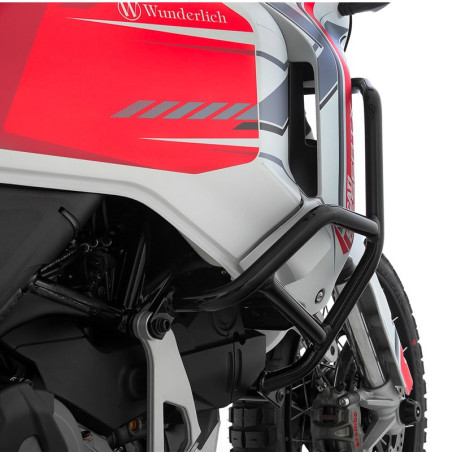 Paramotore nero alto Wunderlich per Ducati Desert X Paramotore nero alto Wunderlich per Ducati Desert X