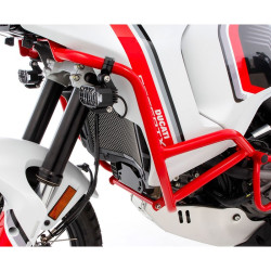Paramotore rosso alto Wunderlich per Ducati Desert X Paramotore rosso alto Wunderlich per Ducati Desert X