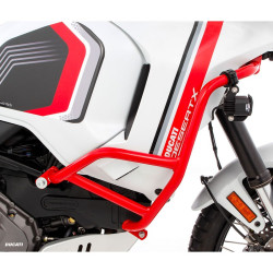 Paramotore rosso alto Wunderlich per Ducati Desert X Paramotore rosso alto Wunderlich per Ducati Desert X