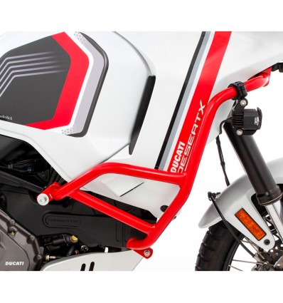 Paramotore rosso alto Wunderlich per Ducati Desert X Paramotore rosso alto Wunderlich per Ducati Desert X