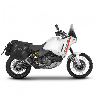 Portavaligie laterale Shad 4P per valigie compatibili su Ducati Desert X Portavaligie laterale Shad 4P per valigie compatibili su Ducati Desert X