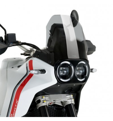 Cupolino Puig Sport per Ducati Desert X fume chiaro Cupolino Puig Sport per Ducati Desert X fume chiaro