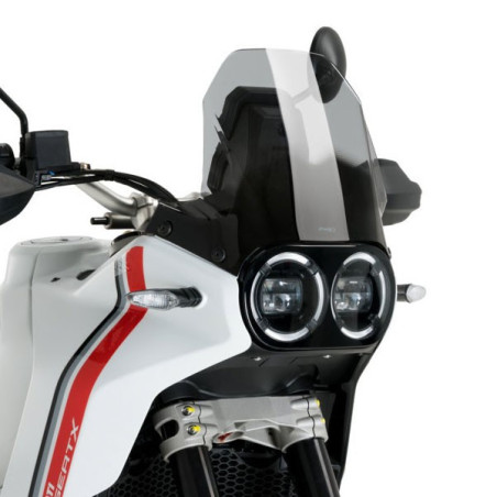 Cupolino Puig Sport per Ducati Desert X fume chiaro Cupolino Puig Sport per Ducati Desert X fume chiaro