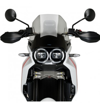 Cupolino Puig Sport per Ducati Desert X fume chiaro Cupolino Puig Sport per Ducati Desert X fume chiaro
