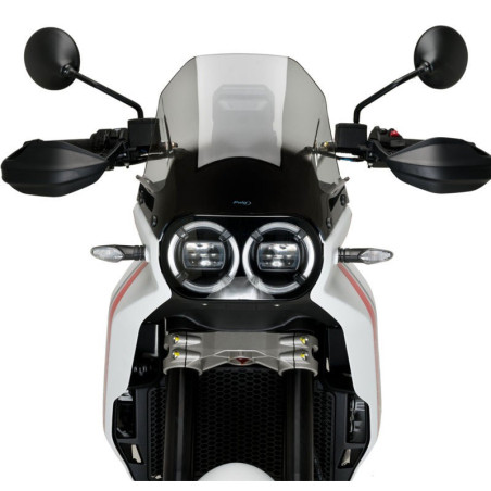 Cupolino Puig Sport per Ducati Desert X fume chiaro Cupolino Puig Sport per Ducati Desert X fume chiaro