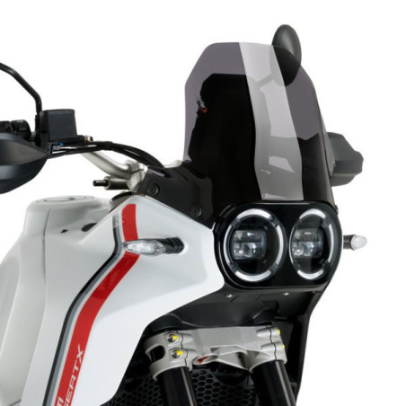 Cupolino Puig Sport per Ducati Desert X fume scuro Cupolino Puig Sport per Ducati Desert X fume scuro