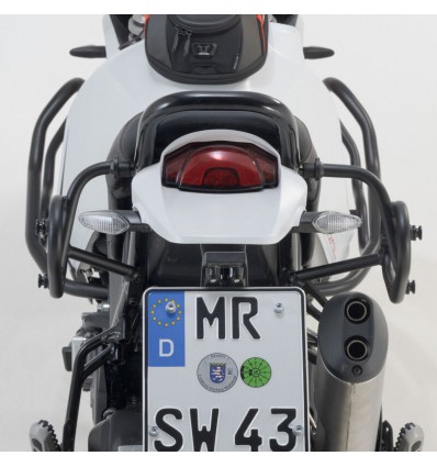 Telaio laterale SW-Motech per borse SLC su Ducati Desert X Telaio laterale SW-Motech per borse SLC su Ducati Desert X