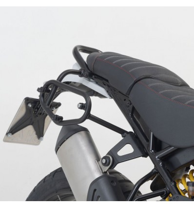 Telaio laterale SW-Motech per borse SLC su Ducati Desert X Telaio laterale SW-Motech per borse SLC su Ducati Desert X