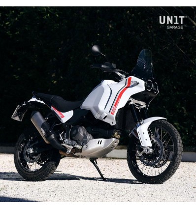 Coppia pannelli Unit Garage per fiancate Ducati Desert X bianchi Coppia pannelli Unit Garage per fiancate Ducati Desert X bianchi