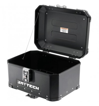 Baule Top Case MyTech da 58 litri nero per piastra BMW originale Baule Top Case MyTech da 58 litri nero per piastra BMW originale