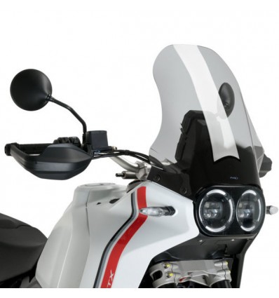Cupolino Puig Touring per Ducati Desert X fume chiaro Cupolino Puig Touring per Ducati Desert X fume chiaro