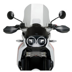 Cupolino Puig Touring per Ducati Desert X fume chiaro Cupolino Puig Touring per Ducati Desert X fume chiaro