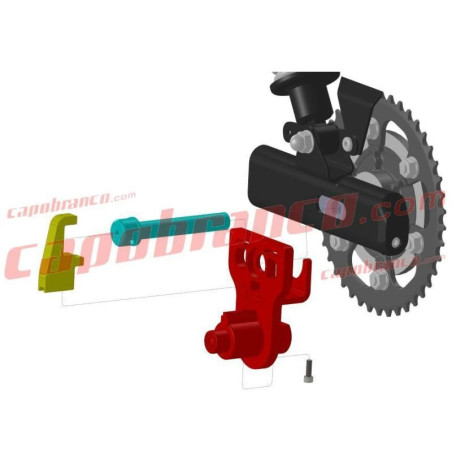 Antifurto blocca ruota Push & Block per Royal Enfield Classic 350 e Meteor 350 Antifurto blocca ruota Push & Block per Royal Enfield Classic 350 e Meteor 350