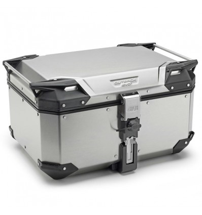 Bauletto Givi Outback Evo in alluminio 58 litri neutro Bauletto Givi Outback Evo in alluminio 58 litri neutro