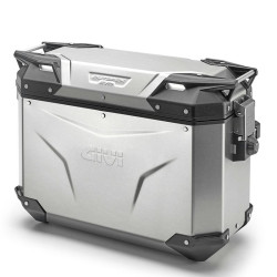 Valigia laterale Givi Outback Evo in alluminio 37 litri neutro Valigia laterale Givi Outback Evo in alluminio 37 litri neutro