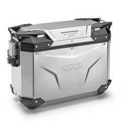 Valigia laterale Givi Outback Evo in alluminio 37 litri neutro Valigia laterale Givi Outback Evo in alluminio 37 litri neutro