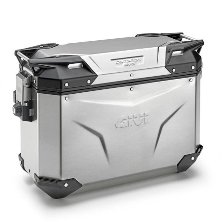 Valigia laterale Givi Outback Evo in alluminio 37 litri neutro Valigia laterale Givi Outback Evo in alluminio 37 litri neutro