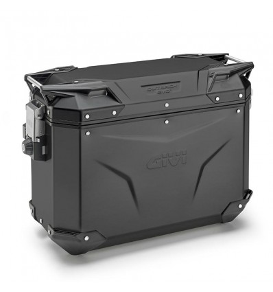 Valigia laterale Givi Outback Evo in alluminio 37 litri nero Valigia laterale Givi Outback Evo in alluminio 37 litri nero